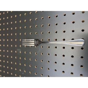 Black stainless steel "Love You More" fork